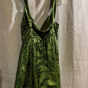 NWT Runway the Label Cavani Mini Dress-green-Homecoming/semiformal-size s